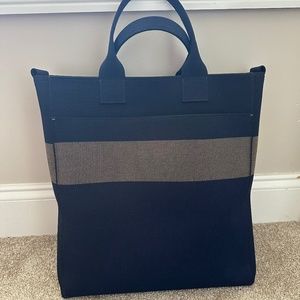 Rothy’s Navy Portobello Strip Carryall